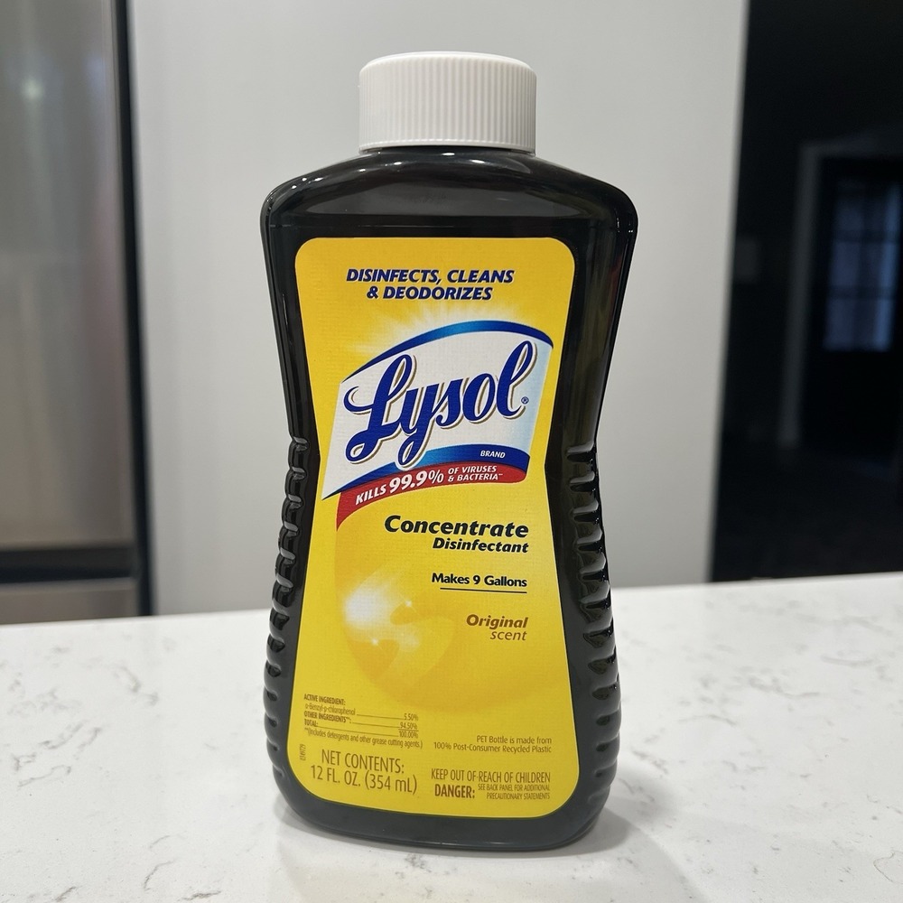 Lysol Concentrate Disinfectant Original Scent 12 fl oz Discontinued HTF